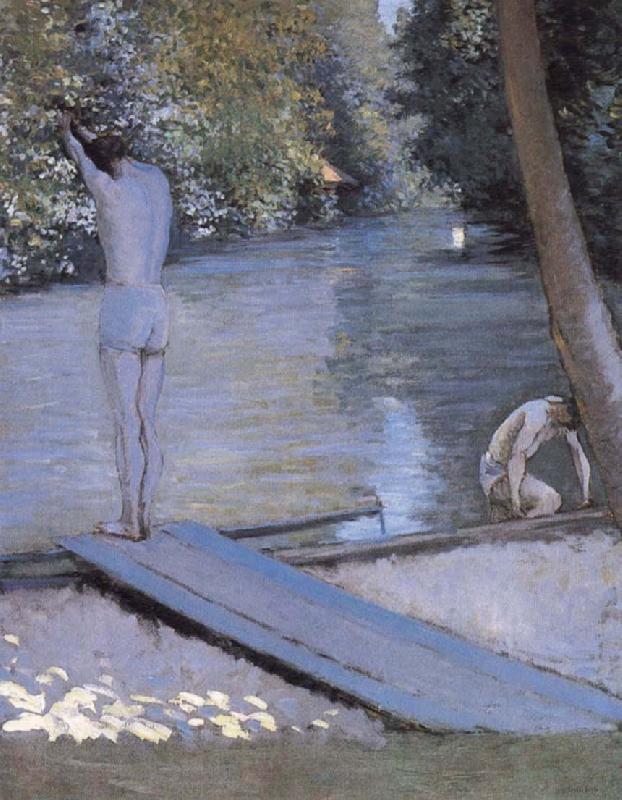 Gustave Caillebotte Canoeing